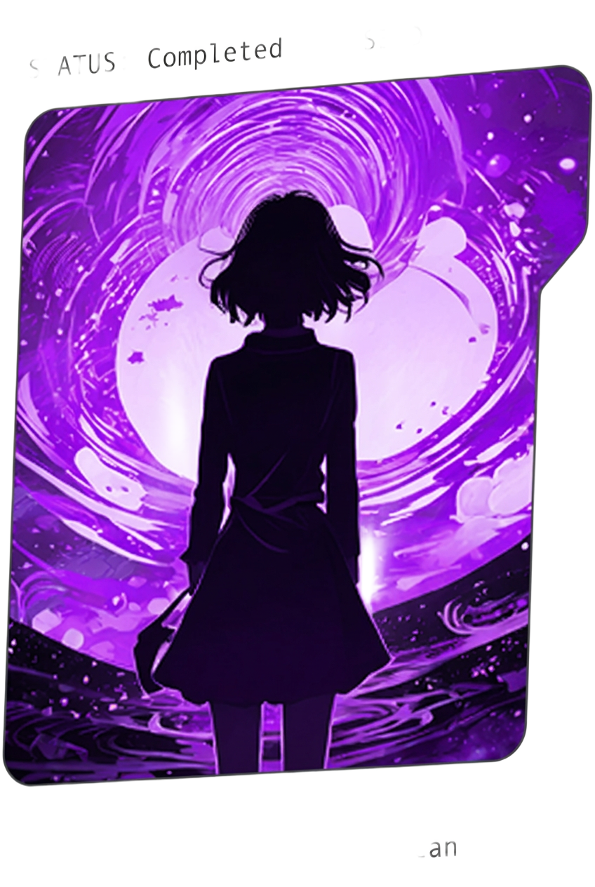 Generated silhouette card